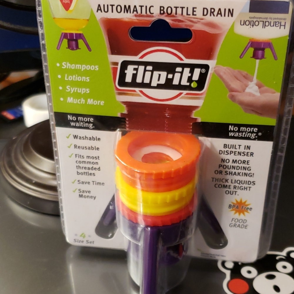 Flip-it automatic bottle drain Brand new